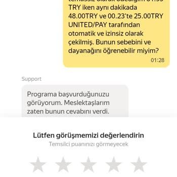 Yanlış Çekimlerle Çifte Ödeme Şoku: Ya*dex*GO'da Hatalı Ücretlendirme