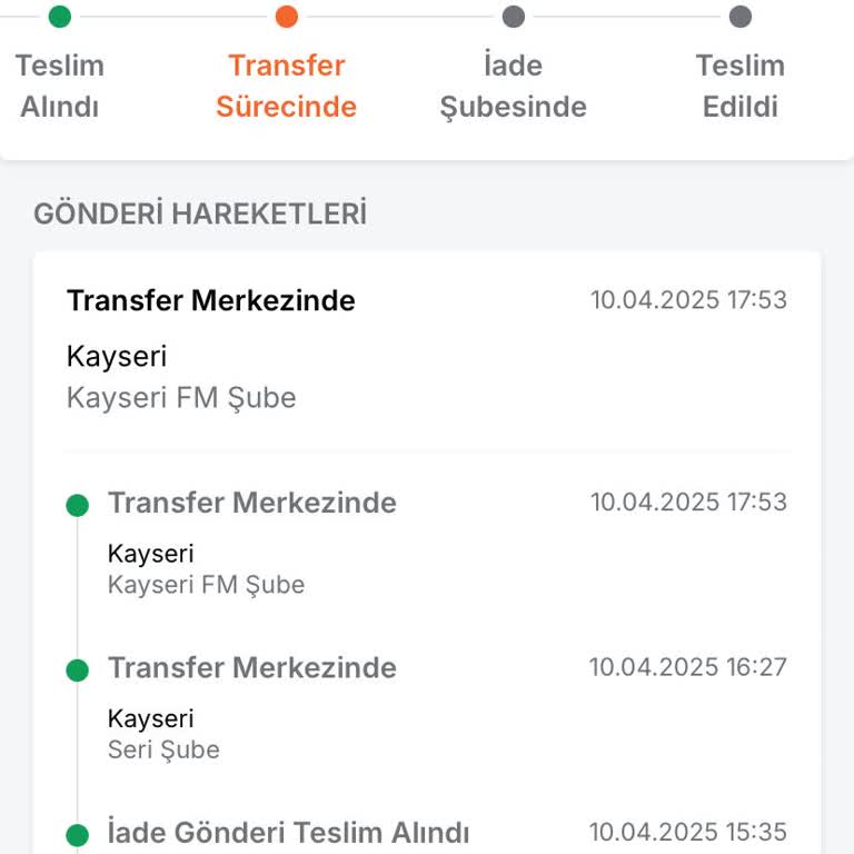 Kayseri FM Şubesinde Takılan İade Süreci