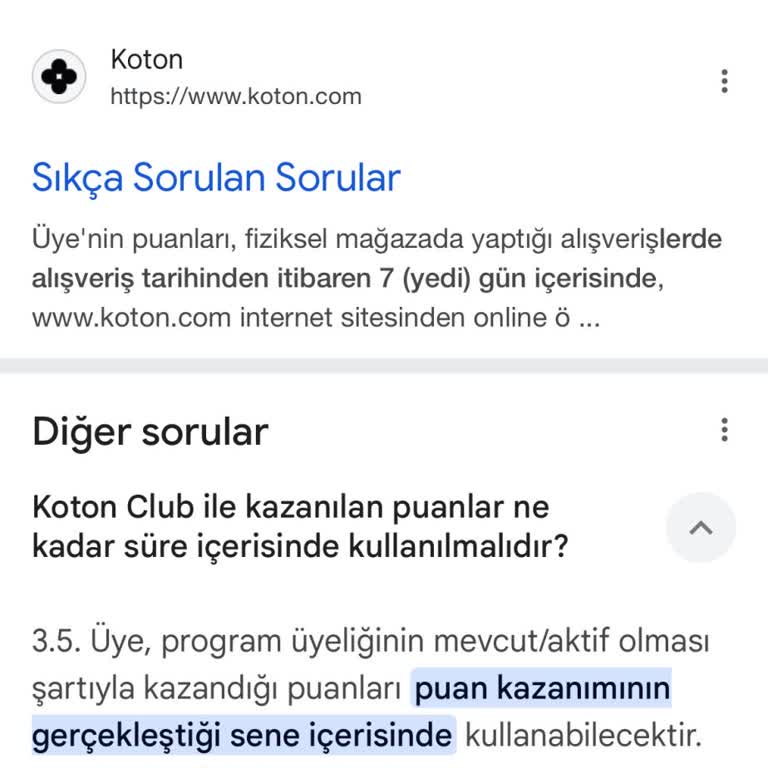 Koton Club Puanları Habersizce Silindi!