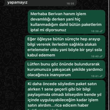 Yanıltıcı Vaatler Ve İptal Edilen Hizmetler