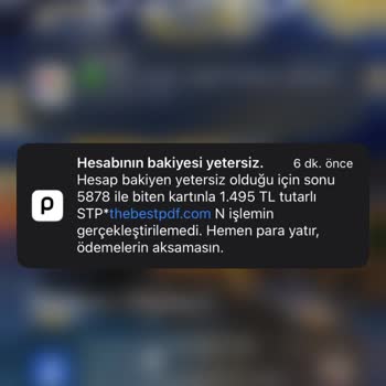 Gece Hesabımdan Habersiz Para Çekildi
