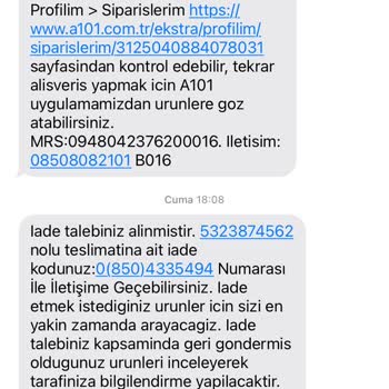 Yanlış Gönderilen Koşu Bandı İadesi İçin Çözüm Bekliyorum