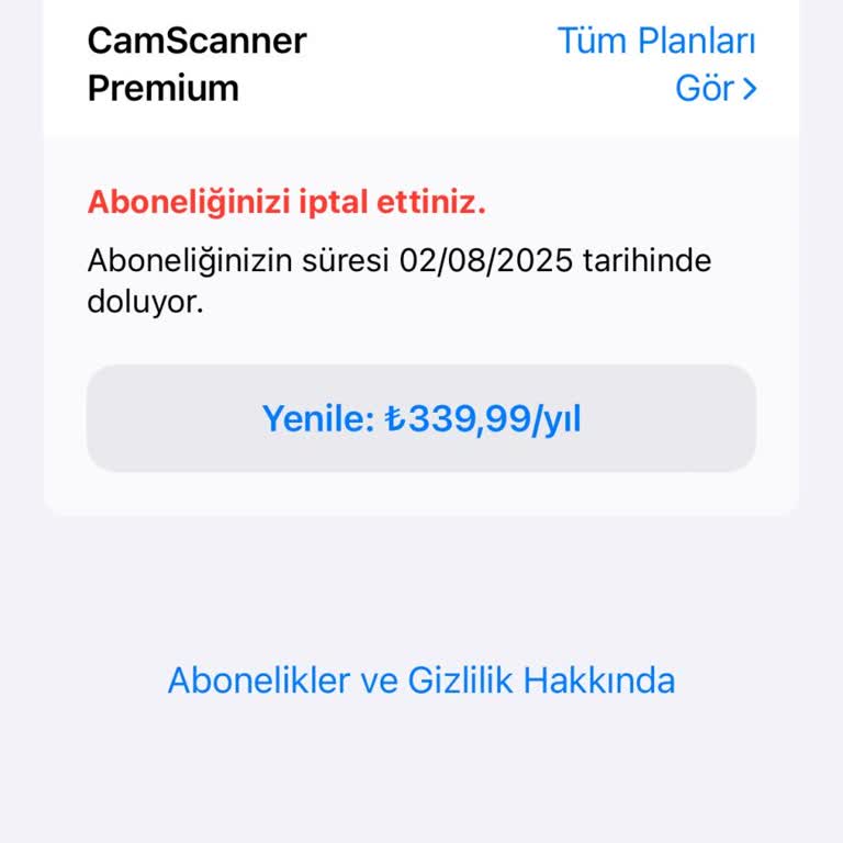 CamScanner Charged Me for Premium Without Use During Free Trial