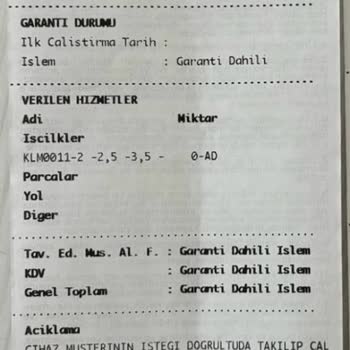 Daikin Klima Çıtırtı Sorunu Ve Yetersiz Servis Hizmeti