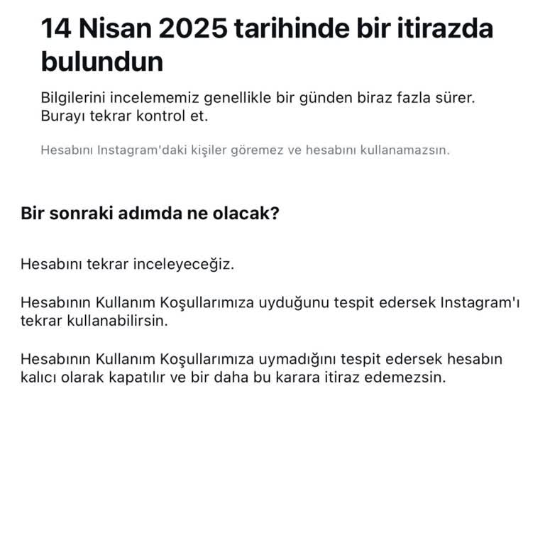 Instagram Askıya Alınan Hesap Ve Çözülmeyen Erişim Sorunu