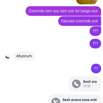 Yanlış Ve Özensiz Ürün Teslimatı: Kübra Bülbül Sayfası