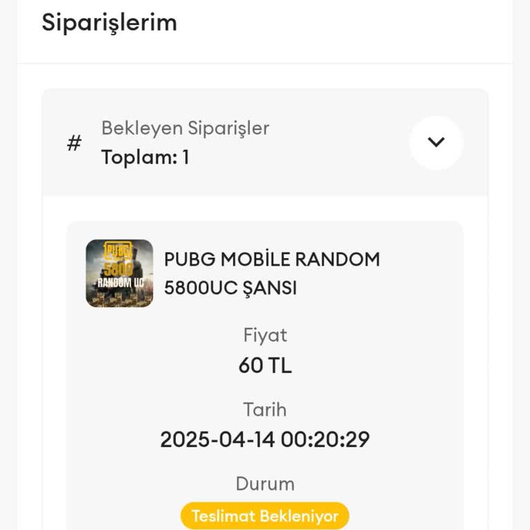 Geciken Teslimat Ve Banlı Hesap Sorunu