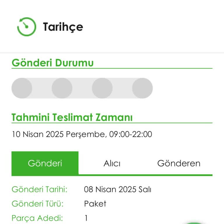 Geciken Kargo Ve Yetersiz Müşteri Hizmetleri Deneyimi