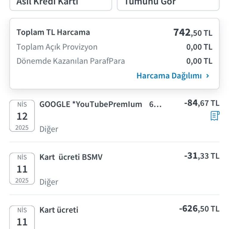 Halkbank Paraf Platinum Kart Aidatı Haksız Kesinti
