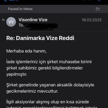 Geciken İade İşlemi Ve İletişim Eksikliği