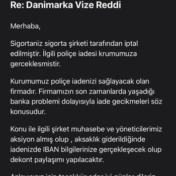 Geciken İade İşlemi Ve İletişim Eksikliği