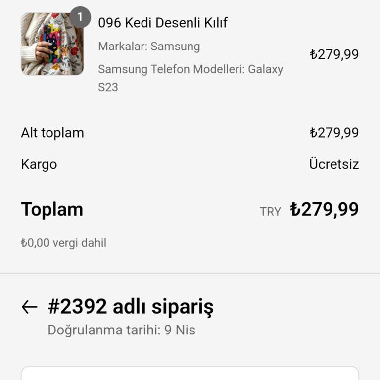 Casedocase Firmasından Sipariş Sonrası İletişim Sorunu