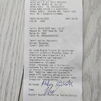 MoneyPay Hesabına Yükleme Sorunu Ve Gecikme