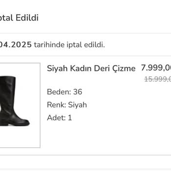 İndirimli Ürünün Stok Bahaneleriyle İptali