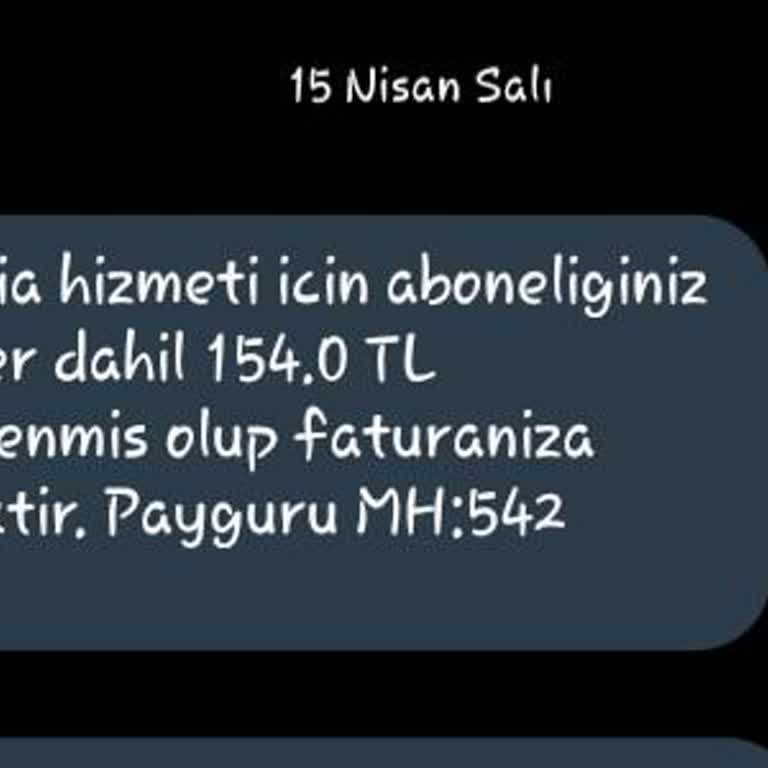 Yanlışlıkla Başlatılan Abonelik Ve İptal Talebi