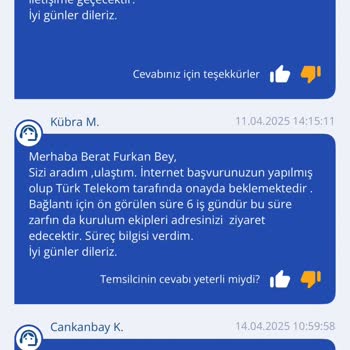 TurkNet Kurulum Sürecinde Yaşanan Gecikme Ve İletişim Sorunları