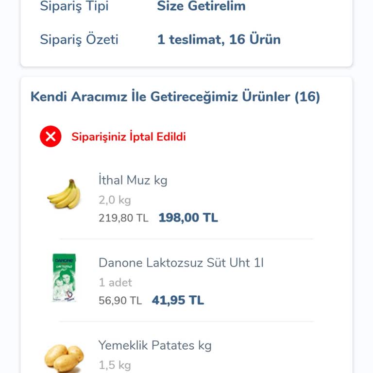Carrefour SA'da İndirim Kuponu Kullanımı Sonrası Sipariş İptali