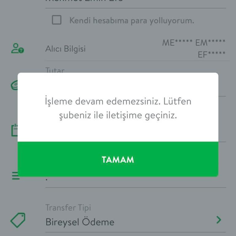TEB Bankası'nda Para Transferi Sorunu Ve Mağduriyet