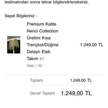 Siparişim Nerede? Bilgilendirme Eksikliği!