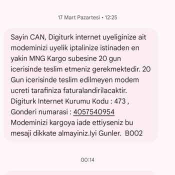 Digiturk Fatura Ve Abonelik İptal Sorunları