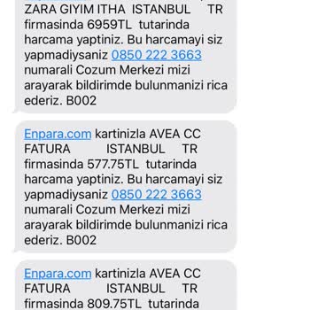 Yurt Dışındayken Bilgim Dışında Yapılan Harcamalar