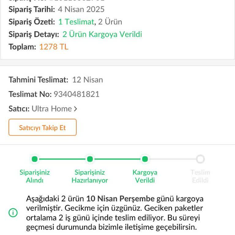 Trendyol Siparişim Aras Kargo'da Kayboldu Mu?
