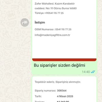 Yanlış Ürün Teslimatı Ve İletişim Sorunlarıyla Gelen Mağduriyet