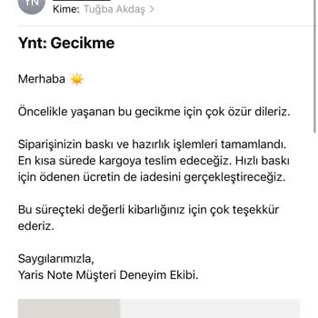 Yaris Note: Sipariş Verdim, Kargo Hala Yola Çıkmadı