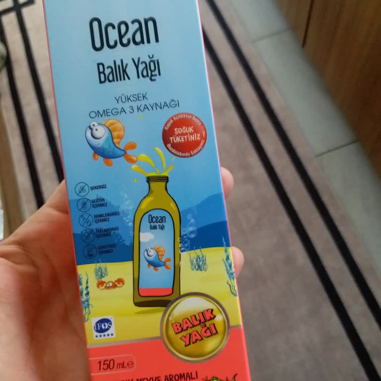 Ocean Meyveli Balık Yağında Tortu Ve Kusma Sorunu