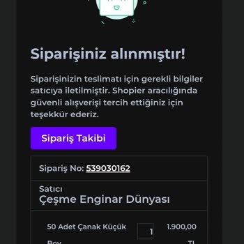 Çeşme Enginar Dünyası'ndan Sipariş Ve İletişim Sorunları