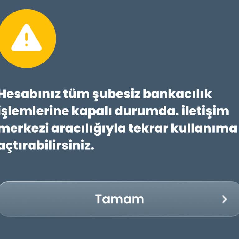 Bloke Edilen Şifre Ve Ulaşılamayan Müşteri Hizmetleri