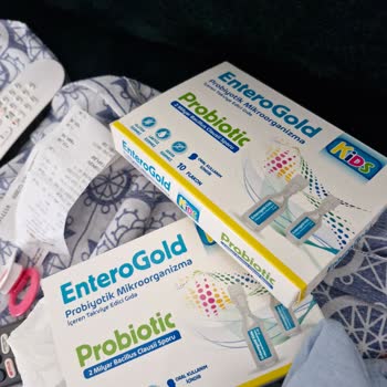 Deniz Pharma Enterogold Kids İçerisinde Küf Gibi Cisimler