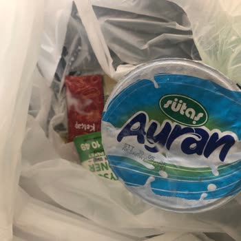 Dökülen Ayran Ve İletişimsiz Kurye Sorunu