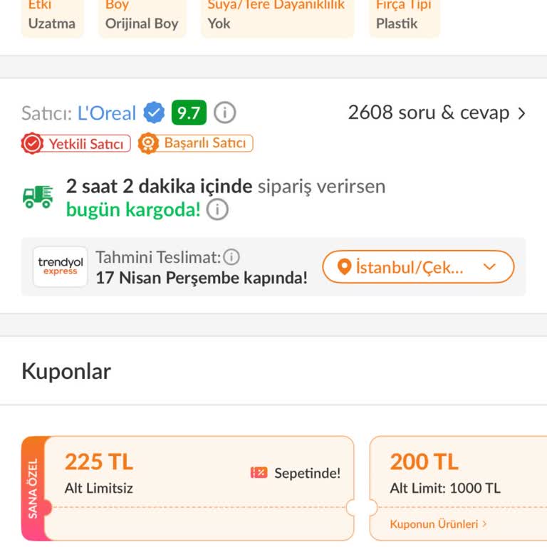 Trendyol'da Kupon Tanımlama Sorunu Ve Yetersiz Müşteri Hizmeti