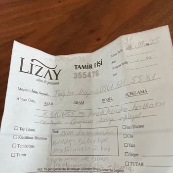 Lizay Mağazası'nda Ürün Kalitesi Ve Müşteri Hizmetleri Sorunu