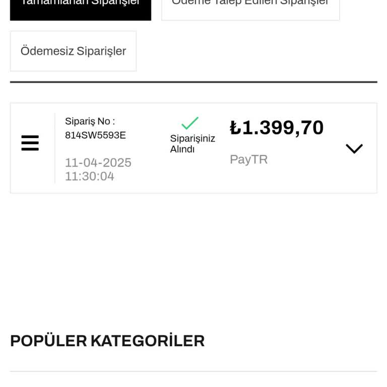 Sipariş İptali Ve Para İadesi Talebi: Kargoya Verilmeyen Ürün