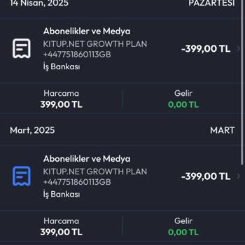 Üyelik İptali Ve İzinsiz Para Çekimi Sorunu