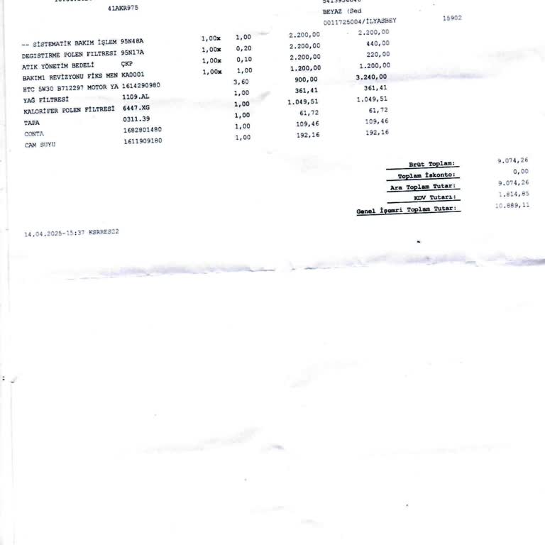 Peugeot Servisinde Hayal Kırıklığı