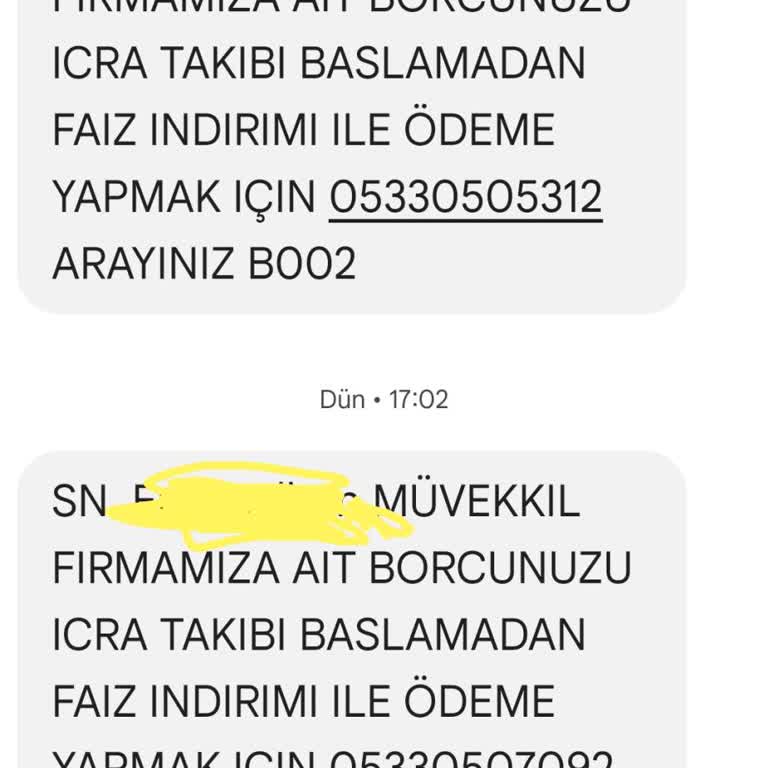 Yanlış Mesajlar Ve Hak İhlali