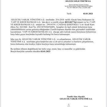 Yanlış Borç Bilgisi: Yapı Kredi Ve Akbank Arasında İletişim Eksikliği