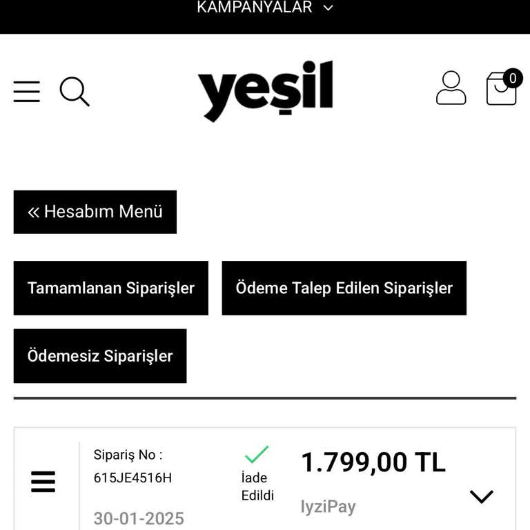 Yeşil Kundura'dan İade Sorunu Ve Müşteri Hizmetleri Deneyimi