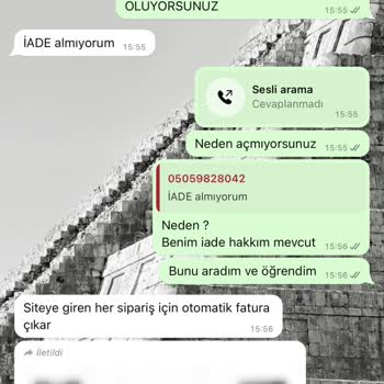 İade Hakkım Engellendi, Hakaretle Karşılaştım