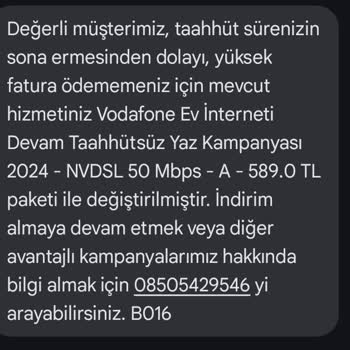 İnternet Kesintisi Ve Taahhüt Sorunları