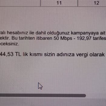 İnternet Kesintisi Ve Taahhüt Sorunları