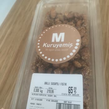 Migros Ballı Susamlı Fıstık Hayal Kırıklığı