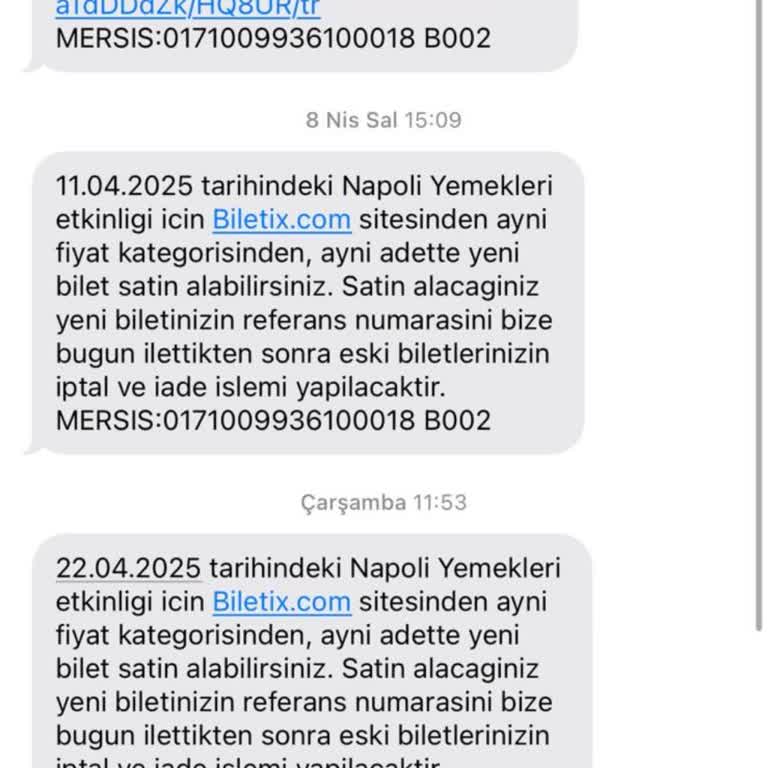Biletix İle Yaşanan Hayal Kırıklığı: İade Edilemeyen Biletler Ve Müşteri Hizmetleri Sorunu