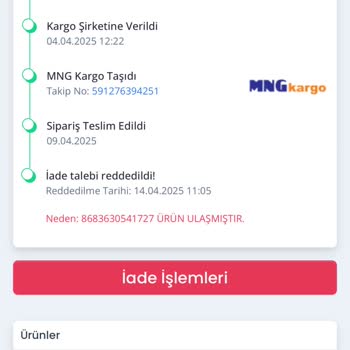 Yanlış Ürün Ve Hatalı İade Süreci Şoku