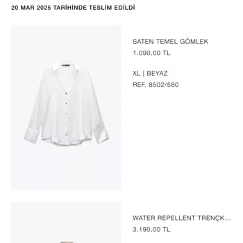 Zara İade Sürecinde Kayıp Ürünler Ve İade Edilmeyen Para!