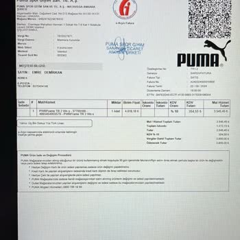 Puma Ayakkabı Garanti Sürecinde Hayal Kırıklığı