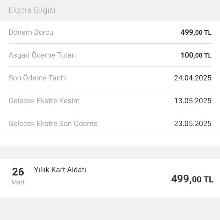 Kart Aidatı Haksız Kesildi, İade Talep Ediliyor